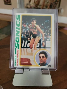 1978-79 Topps Basketball Dennis Johnson Rookie Card NM+ to NM/M  - Bild 1 von 2