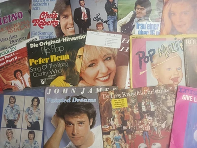 118 Single Deutsch & International mittlere und stärkere Gebrauchssspuren - Bild 1 von 4