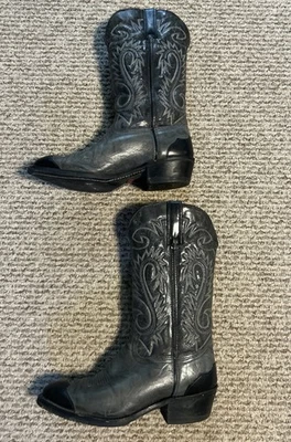 Botas de Vaquero Durango Vintage Hechas en EE. UU. Gris Talla 8.5 EE Foto 1 de 4