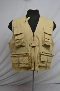 New Nike Men’s Life Utility Cargo Vest Beige Authentic FN3214-252 Size Medium - Picture 1 of 9