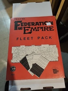 Federation and Empire Deluxe Fleet Pack Task Force Games 1990 sellado de fábrica - Imagen 1 de 10