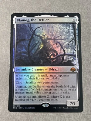 MTG Modern Horizons 3 Ulamog the Defiler Regular Foil NM - Image 1 of 2