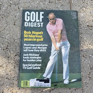 GOLF DIGEST MAGAZINE JANUARY 1979 BOB HOPE'S 50 HILARIOUS YEARS IN GOLF - Picture 1 of 6