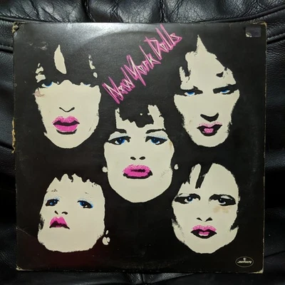 New York Dolls 1st 2 Albums as Double Gatefold Vinyl LP UK 1977 Mercury Records - Image 1 of 4