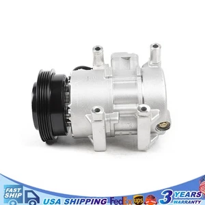 A/C Compressor W/ Clutch For Kia Rio LX EX SX 1.6L 2006 2007 2008 2009 2010 2011 - Picture 1 of 11