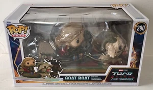 Pop Rides Goat Boat 290 Thor Love and Thunder Funko Pop! Figura Vinilo Marvel NUEVA - Imagen 1 de 6