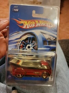 Hot Wheels 2005 #186 VW Special Customized VW Drag Truck Bus RED/BLACK - Picture 1 of 12