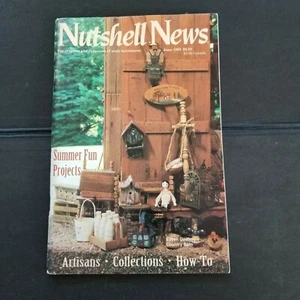 REVISTA DE COLECCIÓN Junio 1993 Casa de Muñecas NUTSHELL NEWS Miniaturas - Imagen 1 de 8