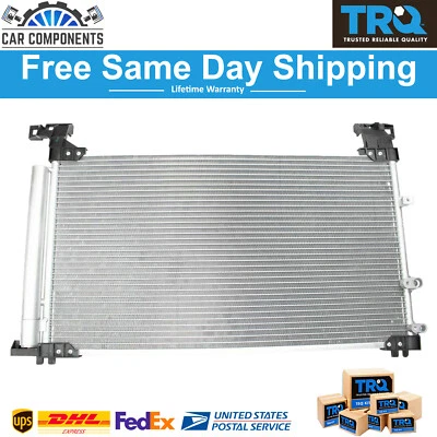 Новый конденсатор в сборе TRQ напрямую подходит для Lexus IS200t IS300 2016-2020 годов выпуска - Изображение 1 из 4