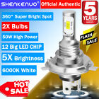 Bright LED light bulbs for 1995-1998 Polaris Magnum 425 4x4 Headlight: US Seller