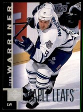 1997-98 Upper Deck Todd Warriner Toronto Maple Leafs #163