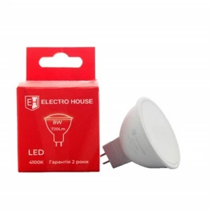 LED Bulb MR16 8W For Spotlight Lamp Lighting SMD White Neutral Color 4100K - Picture 1 of 2