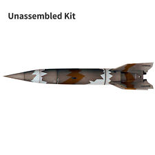 V1/V2 Missiles German 3D Paper Model Rockets Unassembled Kit Display Gifts