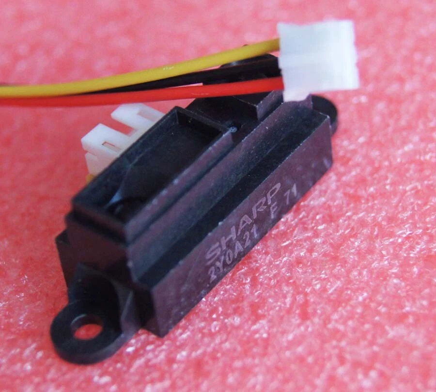 GP2Y0A21YK0F Sharp Infrared Proximity Sensor 10-80cm Distance with Cable 2Y0A21 - Image 1 of 1
