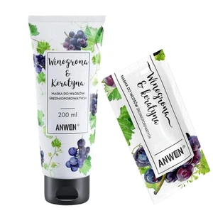 Anwen Grapes & Keratin Nourishing Mask Medium Porosity Normal Hair 10ml or 200ml
