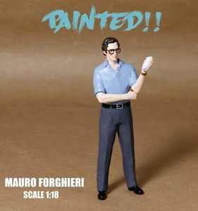 MAURO FORGHIERI PAINTED FIGURE FERRARI CMC, EXOTO, MINICHAPMS Scale 1:18 - Imagen 1 de 6