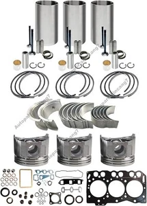 3D68E 3TNE68 Overhaul Rebuild Kit For Komatsu Mini Excavator Wheel Loader - Picture 1 of 9