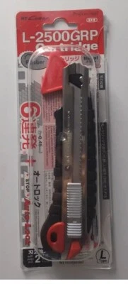 NT CUTTER  CUTTER KNIFE CARTRIDGE TYPE  L-2500GRP - Image 1 of 4