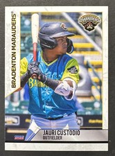 2023 Jauri Custodio Minor League Rookie Card Bradenton Marauders Pirates