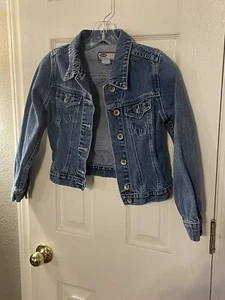 Vintage 90s/00s Y2K Kids Old Navy Jean Jacket Size 10 Childrens - Picture 1 of 4