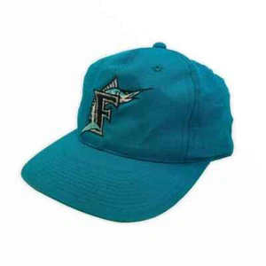Genuine Merchandise MLB Florida Marlins Baseball Hat Blue Outdoor Cap S / M - Picture 1 of 13