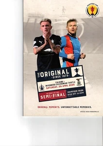 FALKIRK v INVERNESS CT SCOTTISH CUP SEMI FINAL 29th APRIL 2023 - Picture 1 of 1
