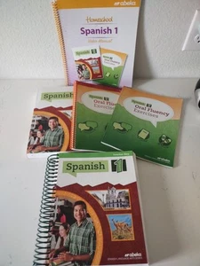 Abeka SPANISH 1 Curriculum Video Manual Teacher Key Student Exercises Textbook - Imagen 1 de 10