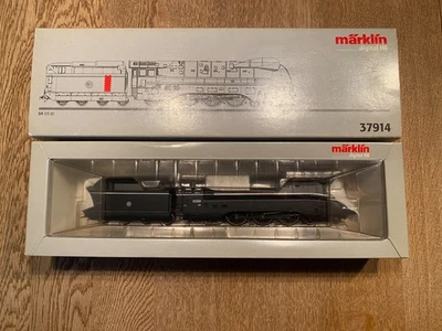 Märklin H0 37914 Dampflokomotive mit Schlepptender BR 03.10 USA BN 03 1060 *OVP* - Bild 1 von 4