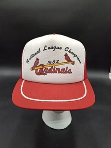 St. Louis Cardinals 1982 World Series Champions Vintage Trucker Snapback Cap Mütze - Bild 1 von 9