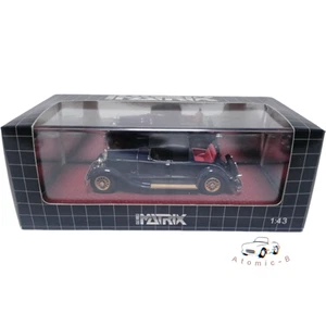 Matrix 1:43 Mercedes Benz 630K 1925 deep blue modified vintage sports car model - Picture 1 of 6