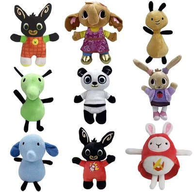 Peluche Bing & Friends 18-26cm Flop Sula Pando Panda Hoppity bambini idea regalo