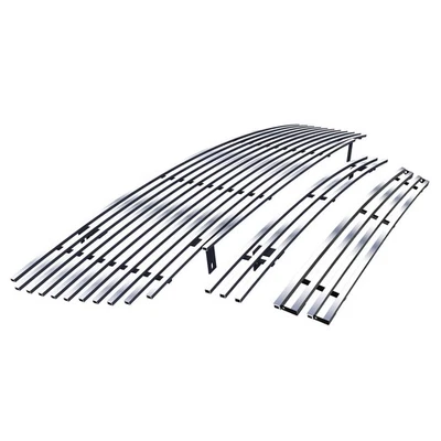 Se adapta a GMC Sierra 1500/2500/3500 2003-2006 combo de rejilla de billet cromada de acero inoxidable Foto 1 de 4