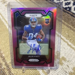 Panini Prizm 2023 - Jalin Hyatt Pink Prizm Auto #378 RC c247 - Imagen 1 de 2