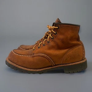 Red Wing x J Crew 4537 Roughneck Moc Toe Yuma Gaucho Leather - Men’s Size 10.5 D - Picture 1 of 13