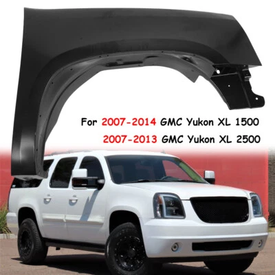 Fender For 2007-2014 GMC Yukon Yukon XL 1500 Front Passenger Side Primed Steel Foto 1 de 4