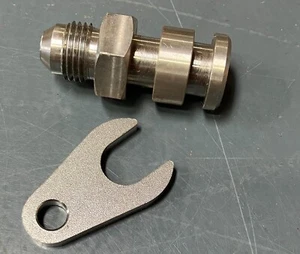 Ford 6.0 Powerstroke VT365 Turbo Supply Feed Line Adapter JIC 37 Degree Flare - Bild 1 von 5