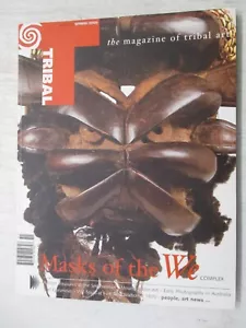 TRIBAL ARTS MAGAZIN #37 FRÜHLING 2005 MASKEN DES WE-KOMPLEXES CARL KJERSMEIER KUNST - Bild 1 von 2