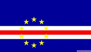 CAPE VERDE 18" x 12" FLAG suitable for Boats Caravans Treehouses flags - Picture 1 of 1