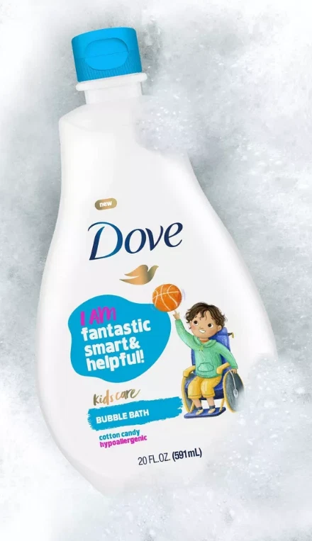 Dove Beauty Kids Care Hypoallergenic Bubble Bath Cotton Candy 20fl oz Brand New - Image 1 of 1