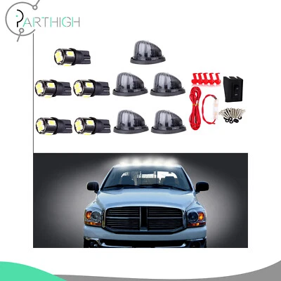 For Chevrolet K20 Suburban 5x Smoke Cab marker + Base+ LED + Wiring Pack - Image 1 of 4