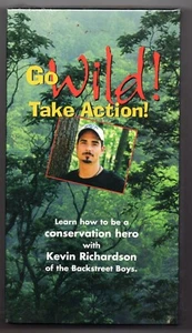 Kevin Richardson (of the Backstreet Boys) - Go Wild! - Take Action VHS - NEW - Imagen 1 de 1