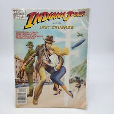 Indiana Jones and the Last Crusade #1 September 1989 A Marvel Magazine Pre-owned