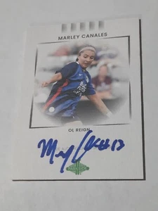 Marley Canales 2022 Parkside Paramount NWSL Signature Series SP Auto Reign D - Picture 1 of 2