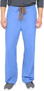 MEDLINE UNISEX REVERSIBLE SCRUB PANTS WITH FRONT DRAWSTRING XS/800NTHXS-CA - Picture 1 of 1