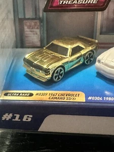 Micro Machines Series 5 Camaro Generations #16 Chase Ultra Rare GOLD 1967 CAMARO - Picture 1 of 2