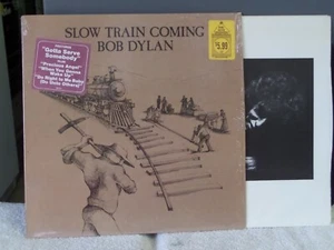 BOB DYLAN 'slow train coming' '79c cbs / vg+ - Imagen 1 de 3