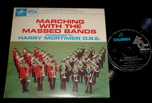 MARCHING WITH THE GRAND BANDS AUSSIE EP - COLUMBIA - FODENS, FAIREY'S & MORRIS - Picture 1 of 2