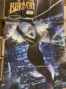 LARGE 24" x 36" STORE promo poster Giant-Size Black Cat - Picture 1 of 2