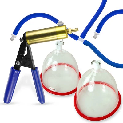 LeLuv Vacuum Breast Pump Kit with ULTIMA Padded Handle & Premium Silicone Hoses - Image 1 of 4