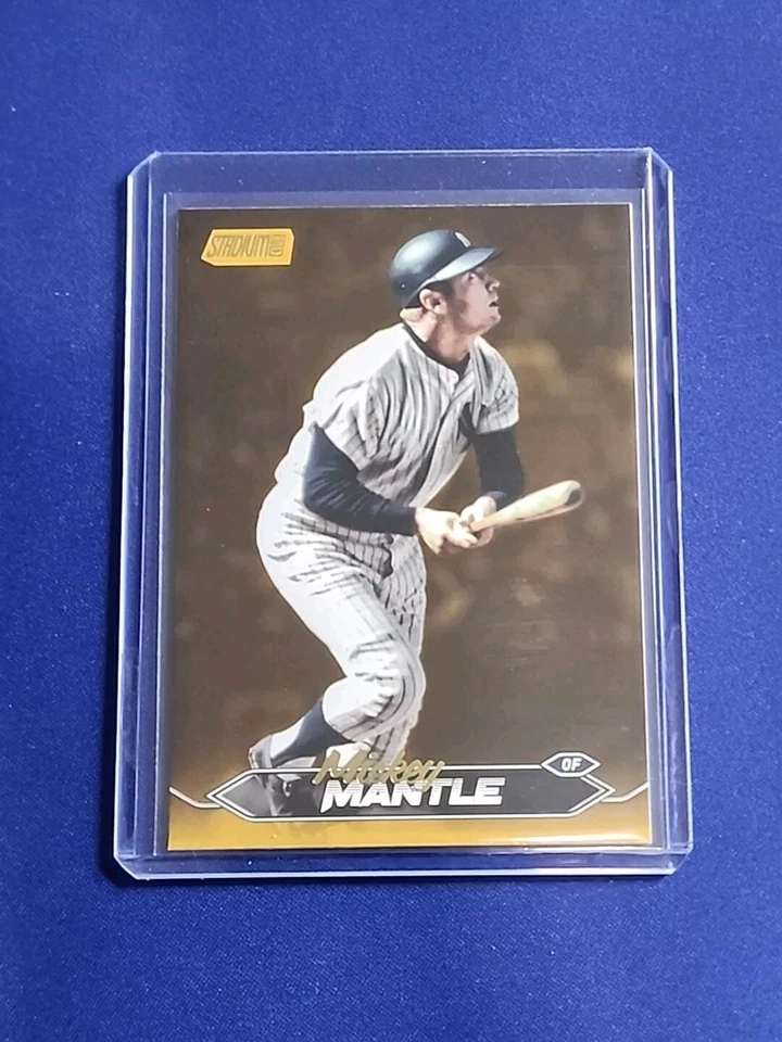 2024 Topps Stadium Club - Gold Foil #136 Mickey Mantle - Image 1 of 2
